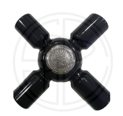 Volante Cruz 42 negro/cromo