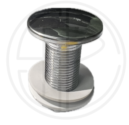 Cubre agujero p/mesada cromado